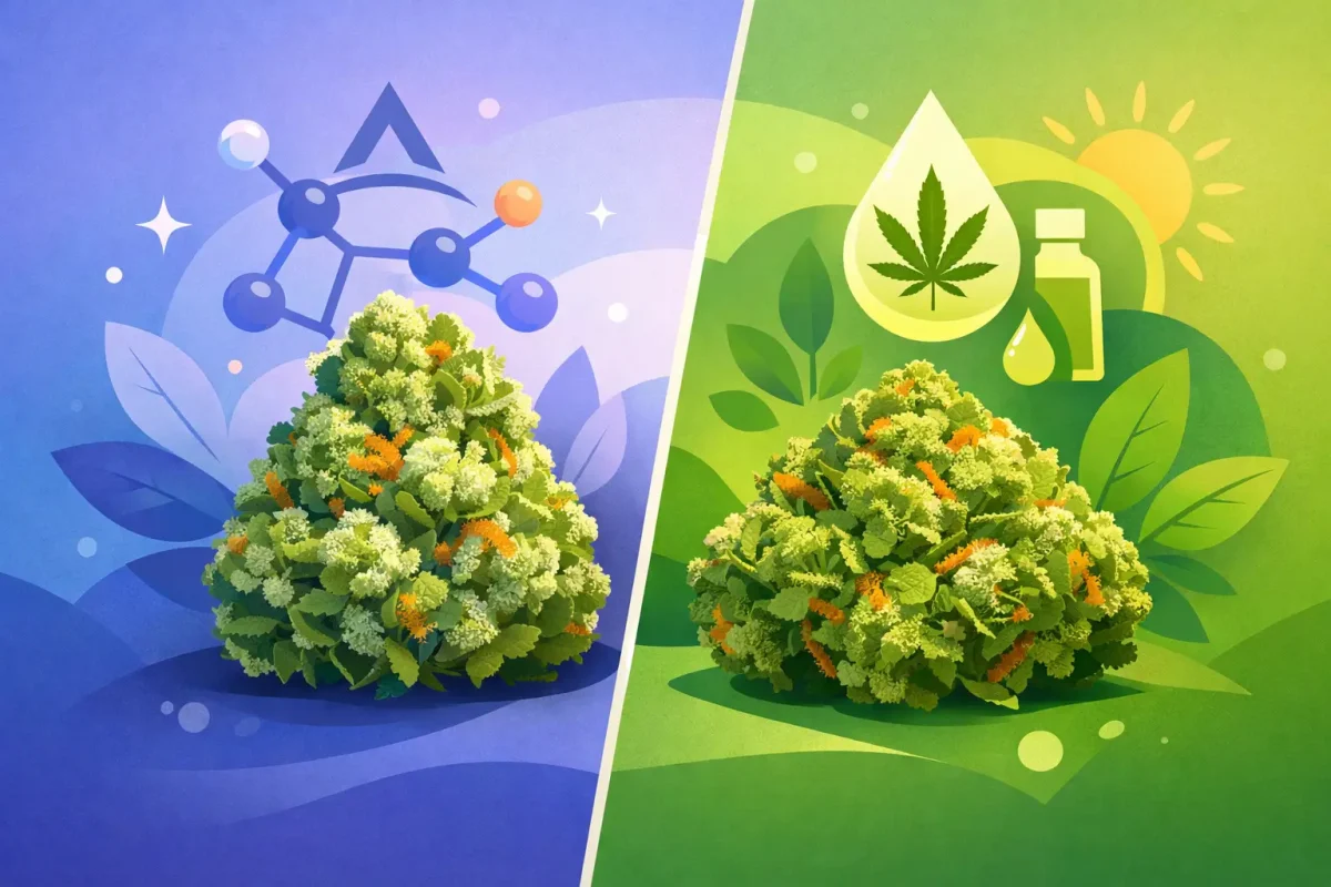 THCA Flower vs CBD Flower: Key Differences